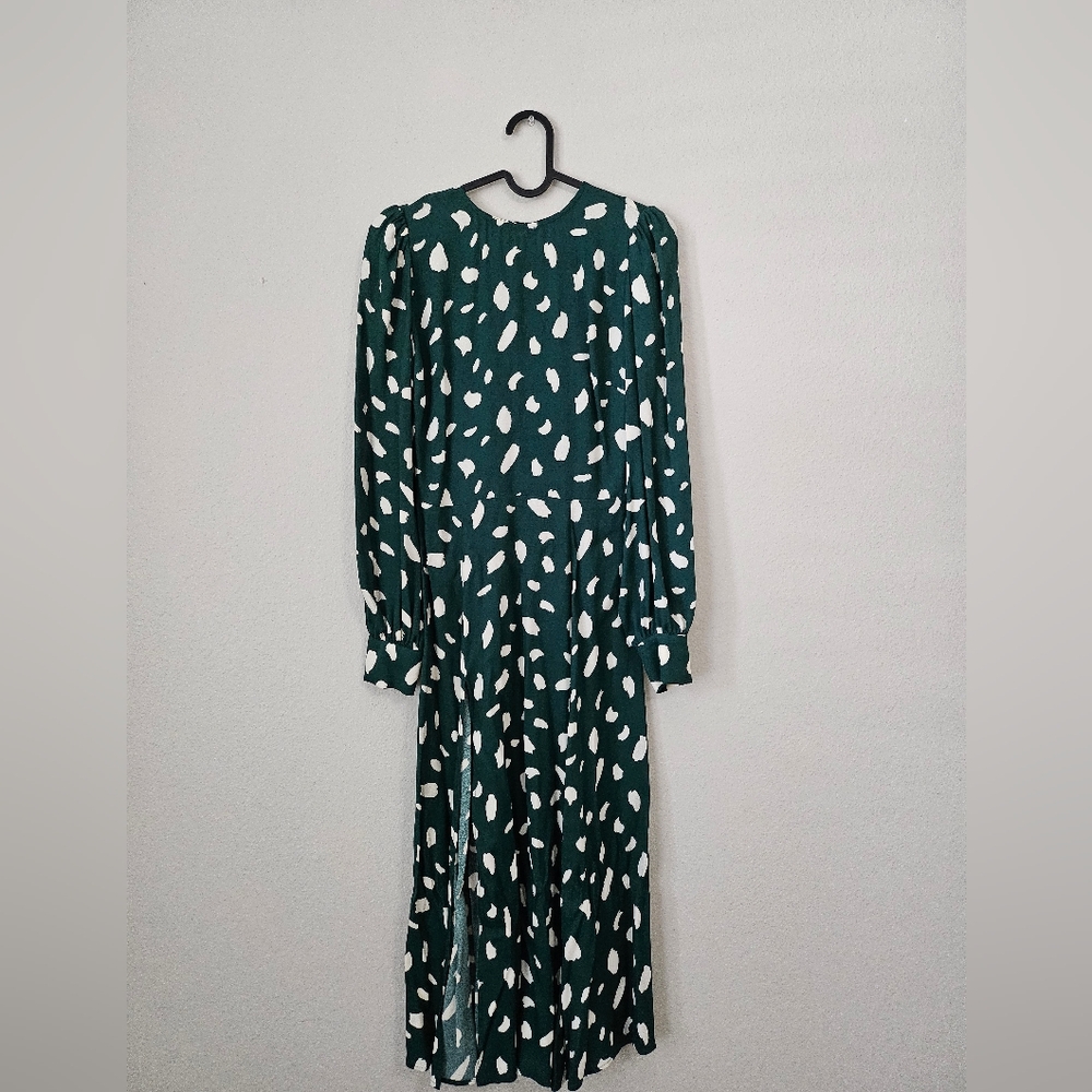 Reformation printed midi length dress